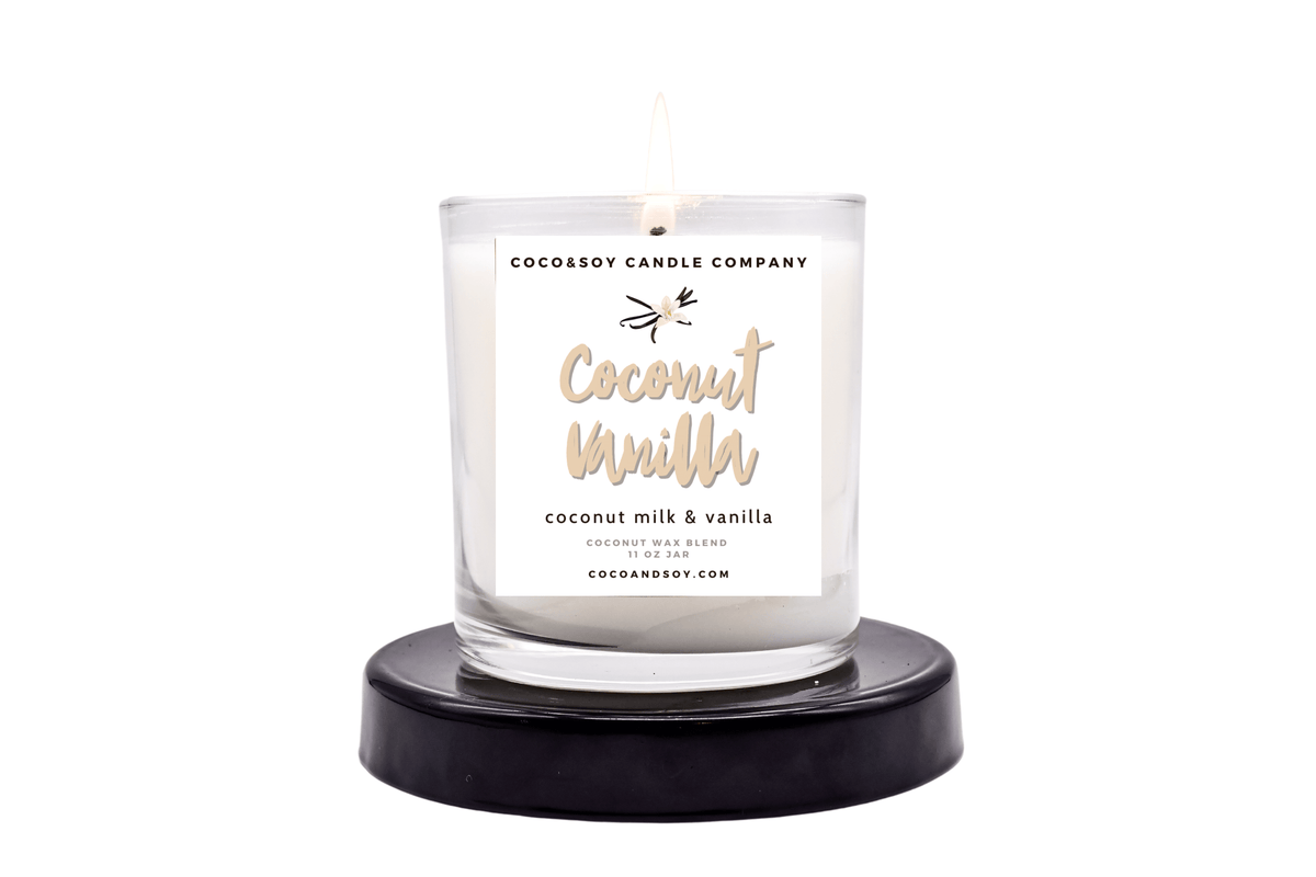 M&SENSE Lemon Vanilla Scented Candles Slow Burning Candles For Home Scented, All