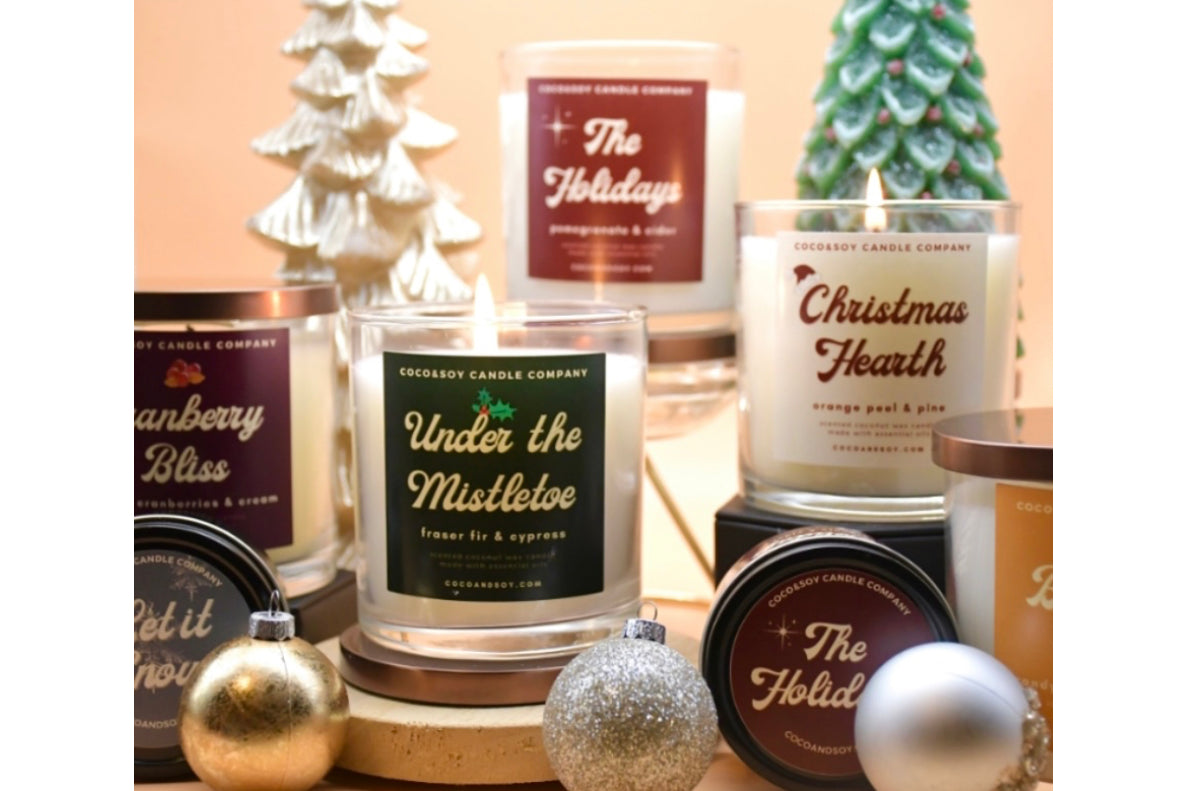 Under the Mistletoe Wax Melts & Candles – CocoandSoy Candle Company