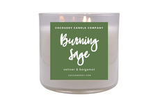 Load image into Gallery viewer, Burning Sage Wax Melts & Candles