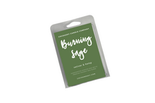Load image into Gallery viewer, Burning Sage Wax Melts & Candles
