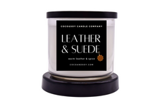 Load image into Gallery viewer, Leather &amp; Suede Wax Melt &amp; Candles