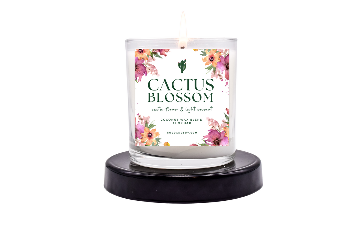 Cactus Blossom Wax Melts & Candles – CocoandSoy Candle Company