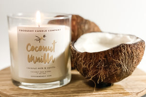 Coconut Vanilla Wax Melts & Candles