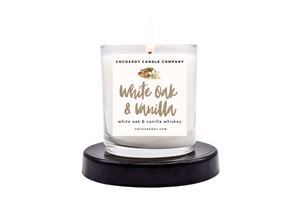 White Oak & Vanilla Candles + Wax Melts