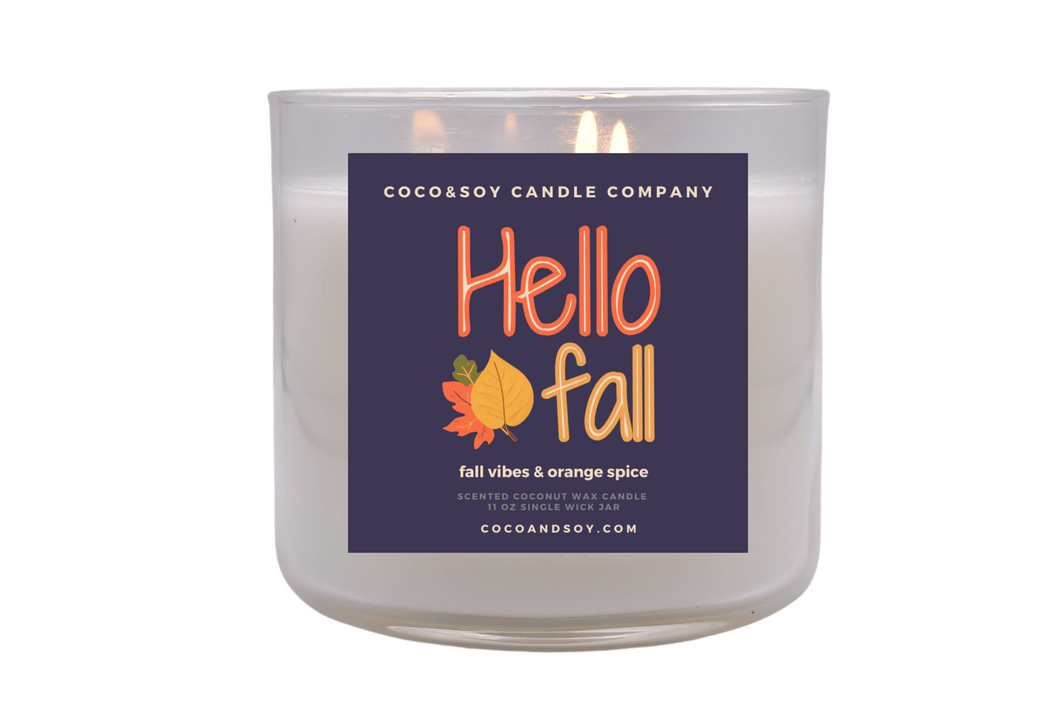 Hello Fall Wax Melts & Candles