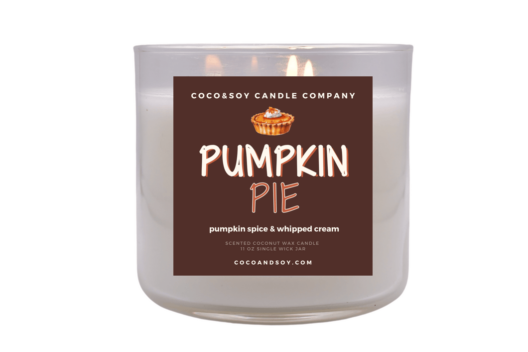 Pumpkin Pie Wax Melts & Candles