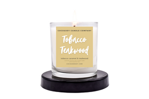 Tobacco Teakwood Wax Melt & Candles