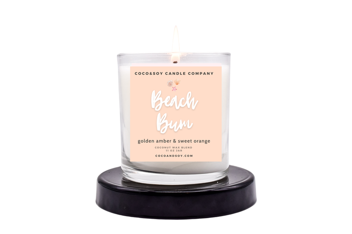 Beach Bum Candles + Wax Melts