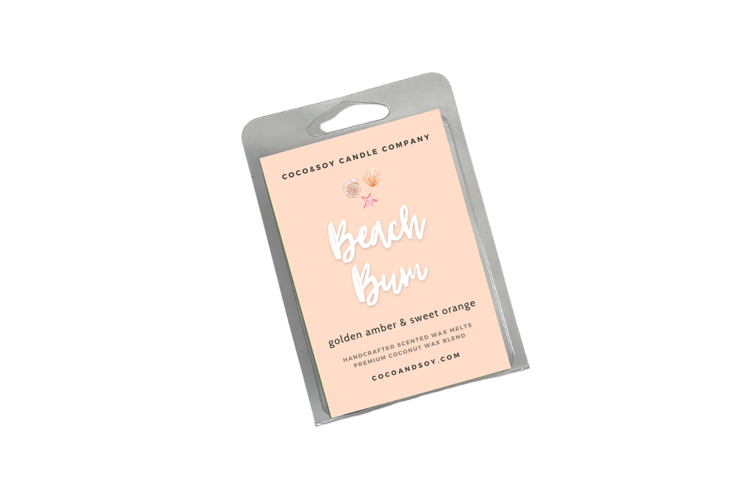 Beach Bum Candles + Wax Melts