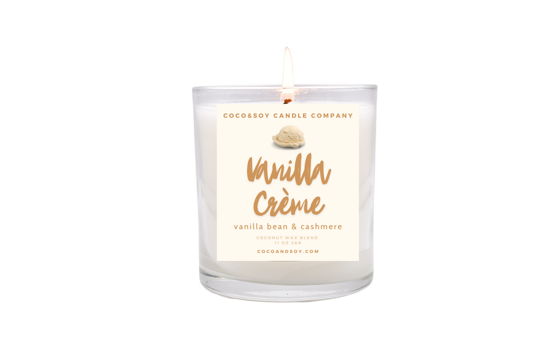 Vanilla Crème Wax Melts & Candles