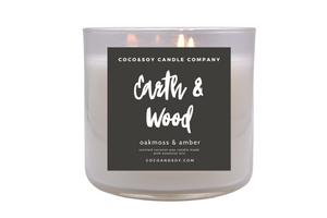 Earth & Wood Wax Melts & Candles