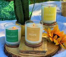Load image into Gallery viewer, Courage: Moments of Grace Aromatherapy Wax Melt &amp; Candles (5% Donated)