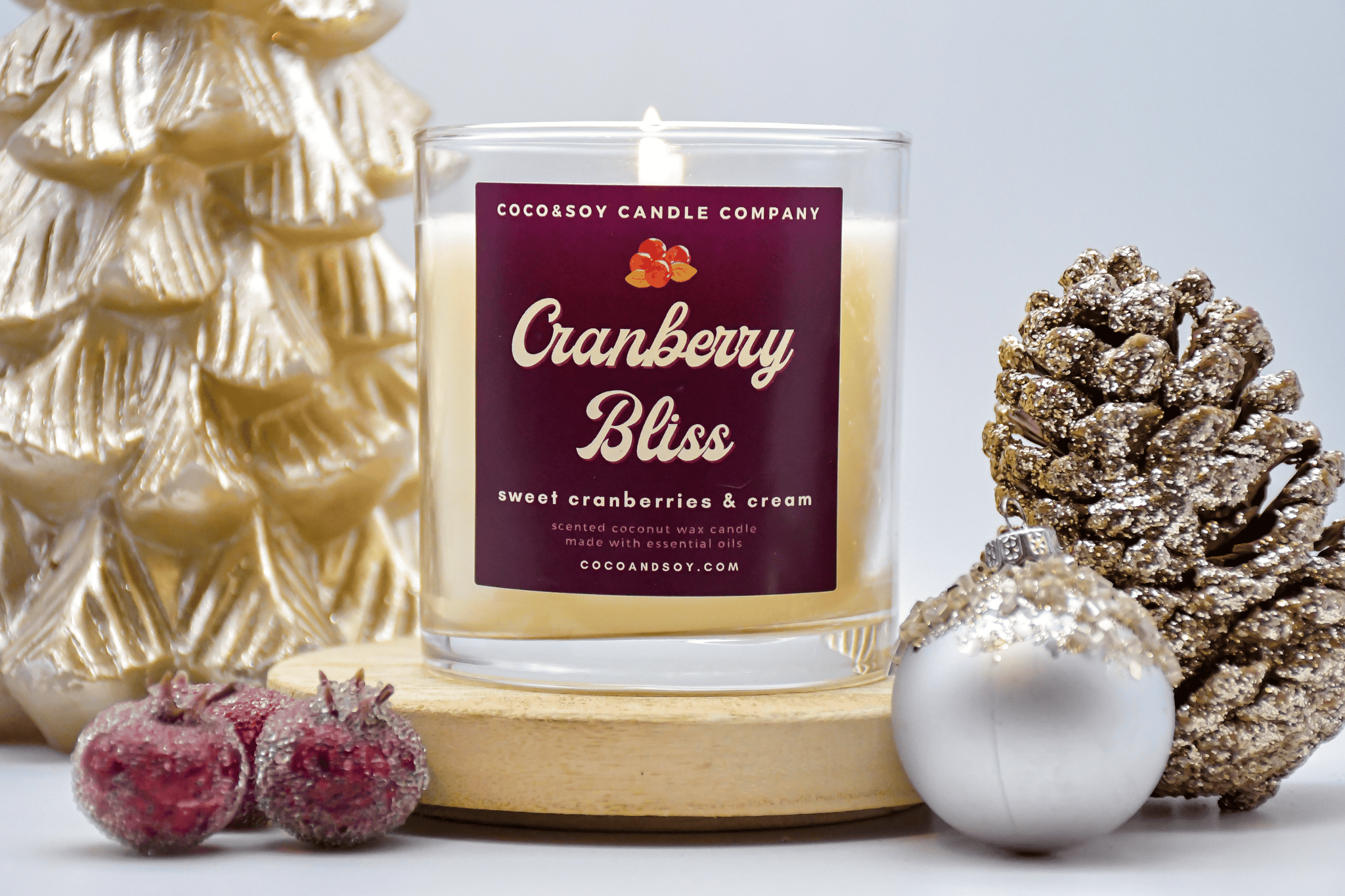 Cranberry Bliss Soy blend Wax Melt