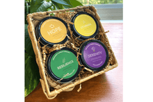 Load image into Gallery viewer, Four Travel Tin Bundle Aromatherapy Collection