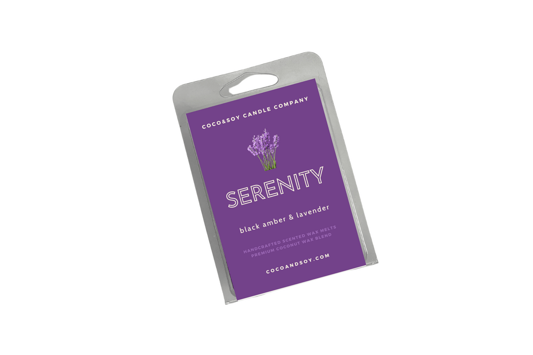 Serenity: Moments of Grace Aromatherapy Wax Melt & Candles (5% Donated)