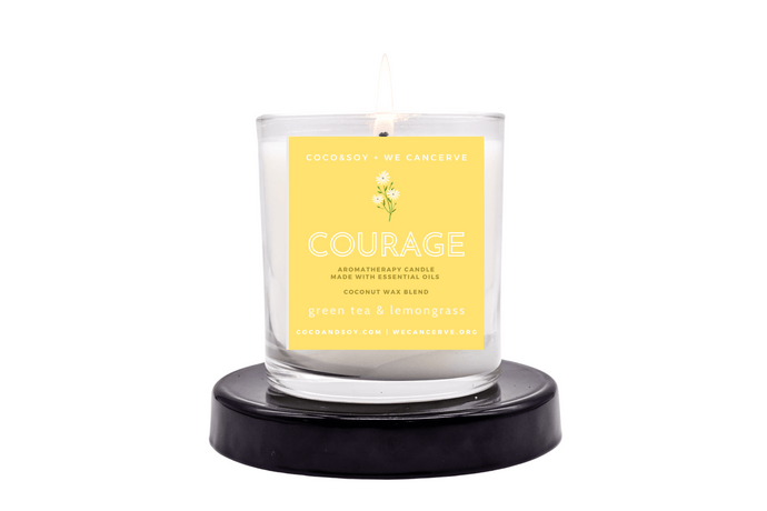 Courage Aromatherapy Candles + Wax Melts