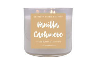 Vanilla Cashmere Wax Melt & Candles