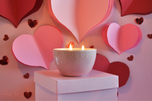 Load image into Gallery viewer, Sweetheart Jar Three Wick Candle: Solid Pink Jar