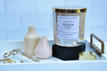 Load image into Gallery viewer, Dear Mom Thank You Iridescent Blush Two Wick Candle