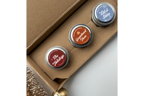 Holiday Sampler Pack (Three Candle Set)