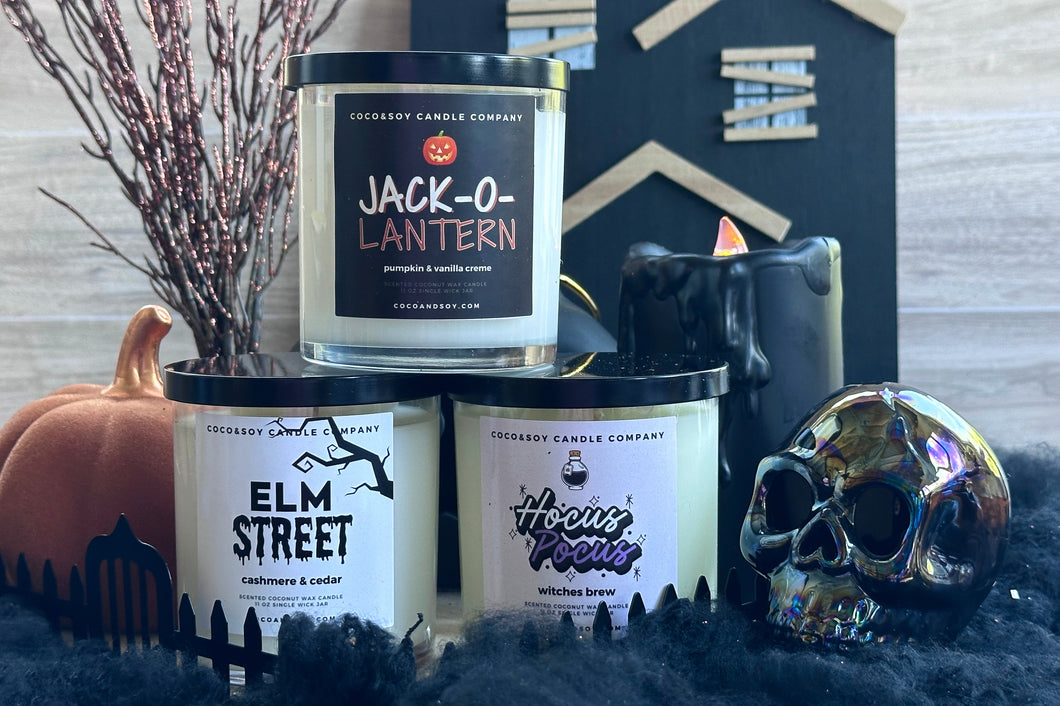 Halloween Collection Bundle (Three Candle Set)