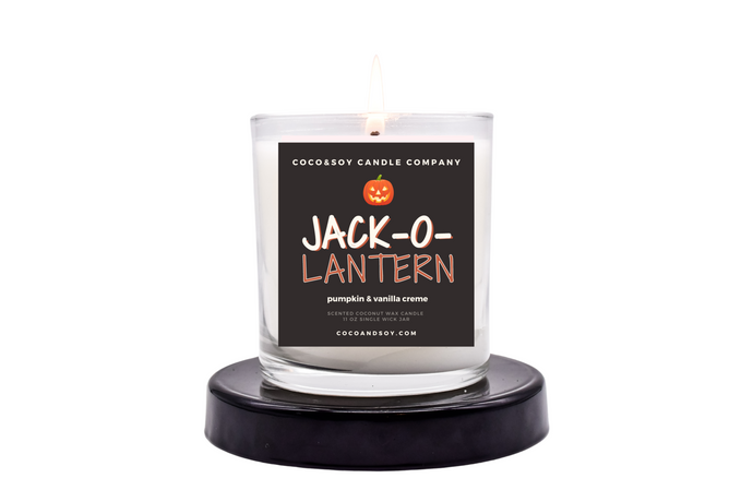 Jack-O-Lantern Wax Melts & Candles