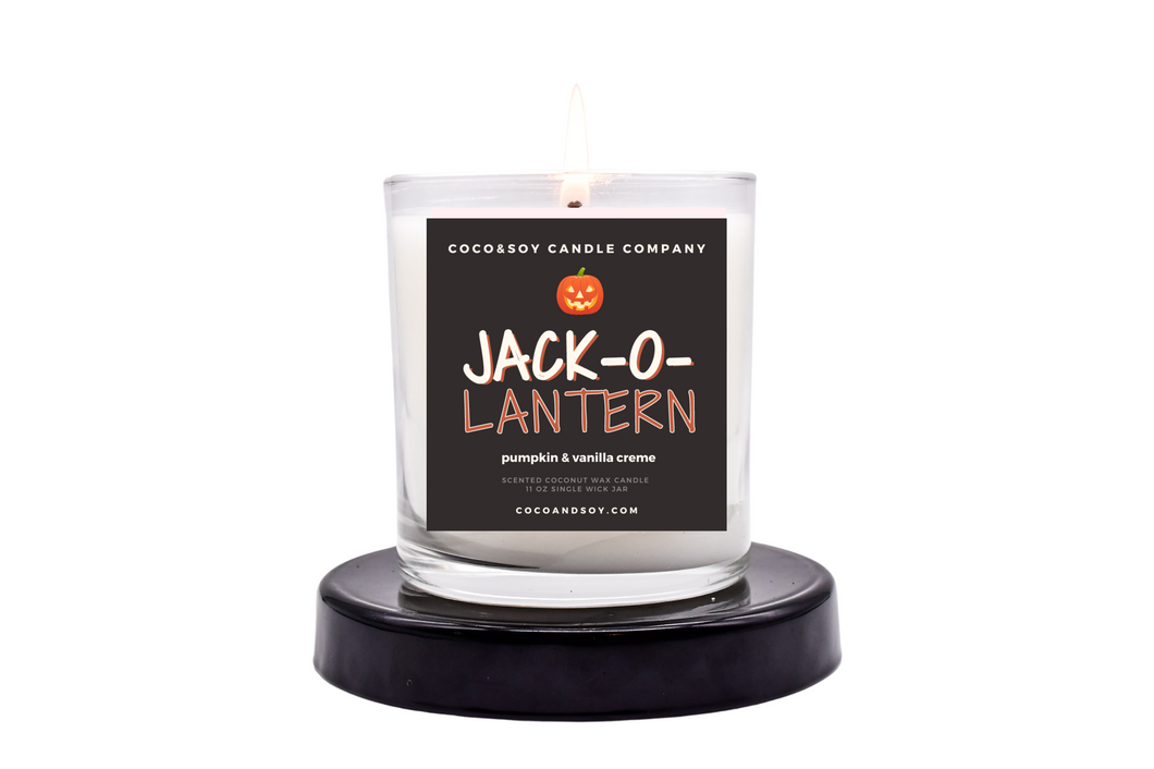 Jack-O-Lantern Wax Melts & Candles