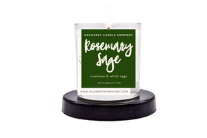 Rosemary Sage Wax Melts & Candles