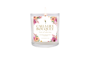 Calla Lily Bouquet Candle