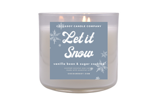 Let It Snow Wax Melts & Candles