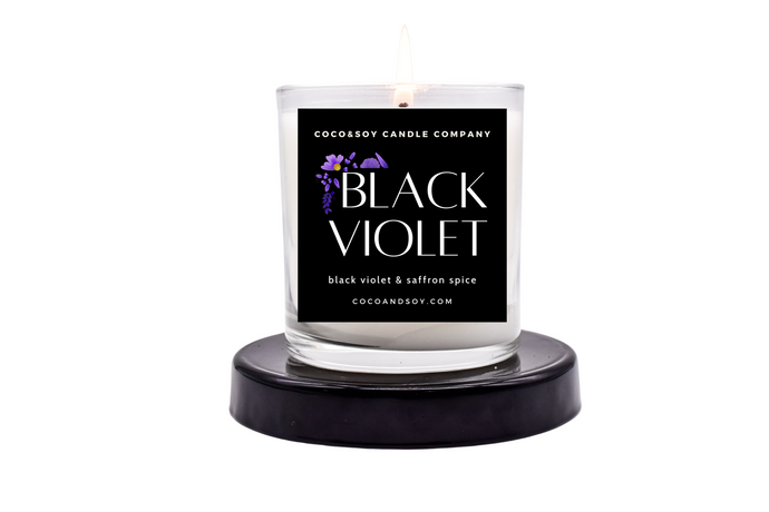 Black Violet Wax Melt & Candles