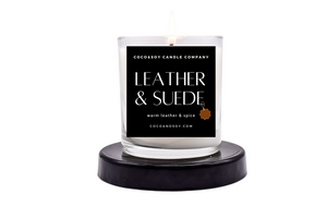 Leather & Suede Wax Melt & Candles