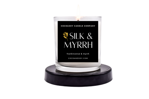 Silk & Myrrh Wax Melt & Candles