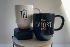 The Tall & Short One Mug Candle Set