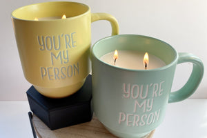 You're My Person Mug Candle Set