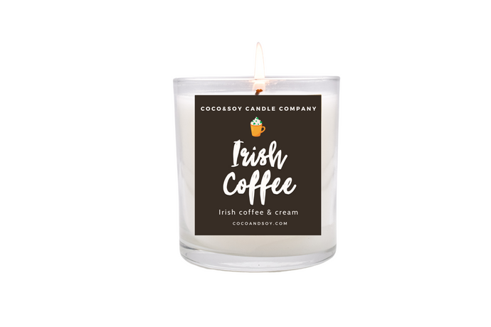 Irish Coffee Candles + Wax Melts