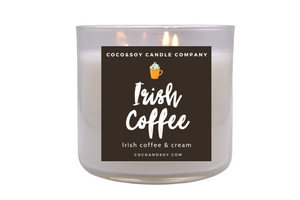 Irish Coffee Candles + Wax Melts