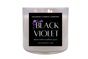 Black Violet Wax Melt & Candles