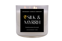 Load image into Gallery viewer, Silk &amp; Myrrh Wax Melt &amp; Candles
