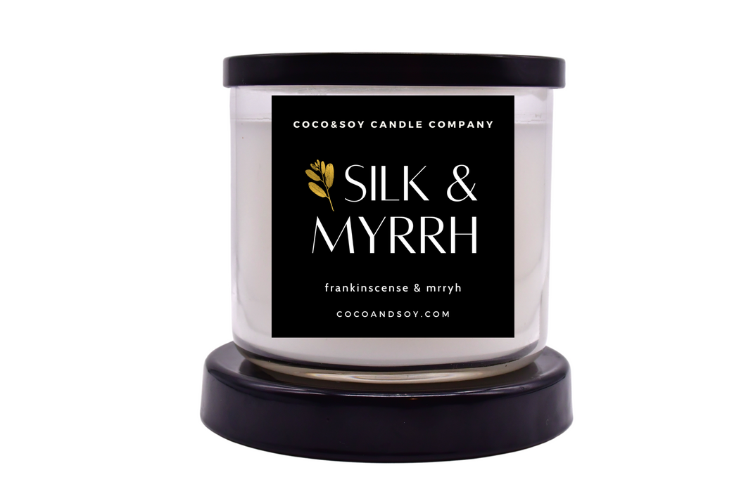Silk & Myrrh Wax Melt & Candles